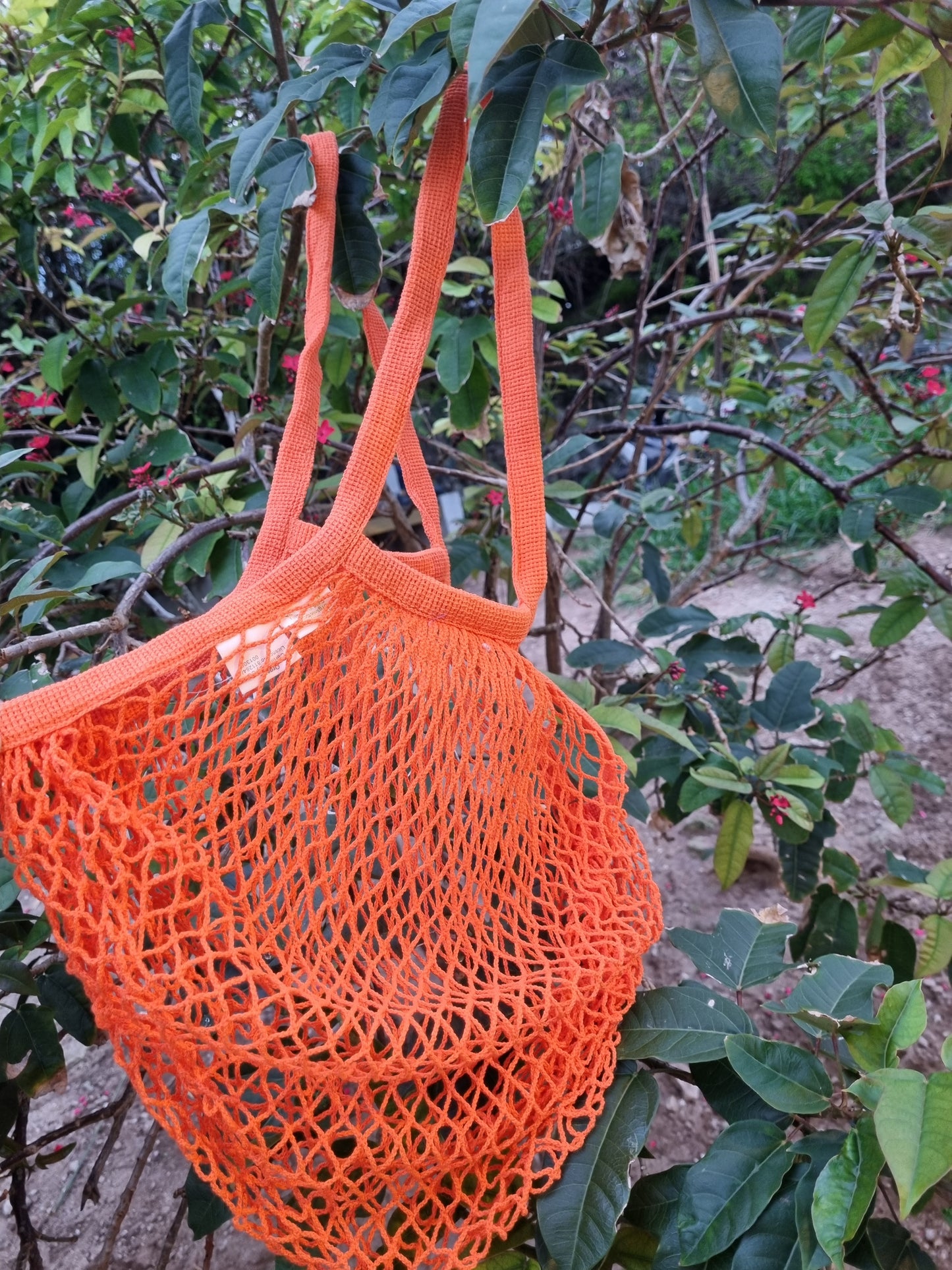 Mesh Shopping Bag- Long Handles