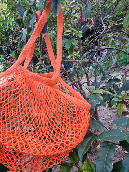 Mesh Shopping Bag- Long Handles