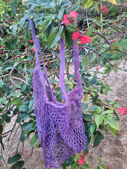 Mesh Shopping Bag- Long Handles